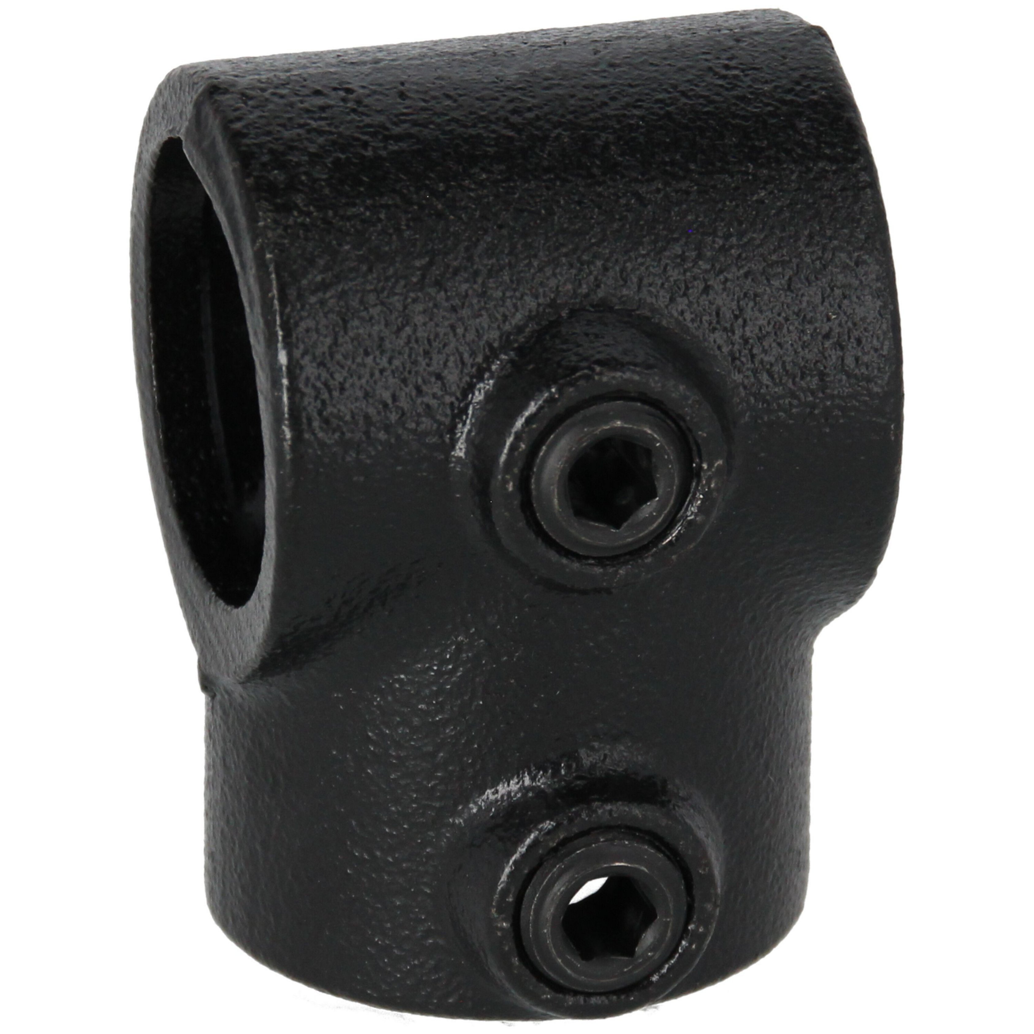 AVERDE Rohrverbinder T-Verbinder schwarz 3/4 (26,9 mm), 90° - kurz