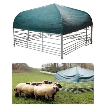 Weideunterstand für Schafe und Ziegen, 2,75 x 2,75m - Komplettset