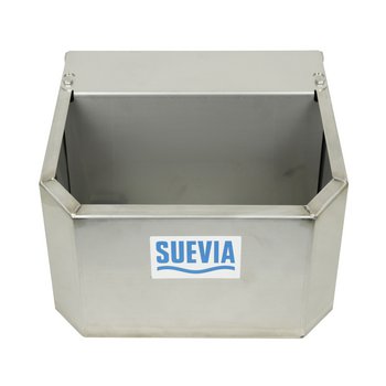 SUEVIA Kompakt-Trog Mod. 610, Edelstahl, mit Stichleitung